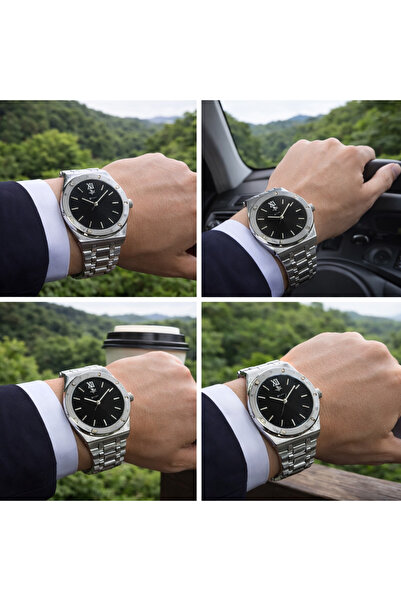 SPOLO ⌚ Erkek Kol Saati – Modern Tasarım Çelik Kordon