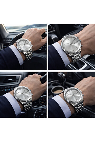 SPOLO ⌚ Erkek Kol Saati – Şık Metal Kordon Modern Tasarım