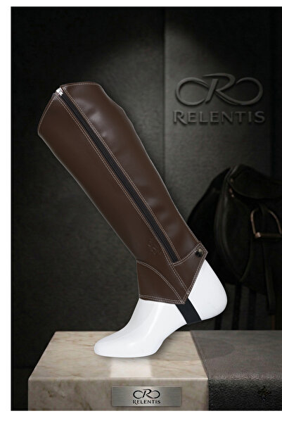 Relentis Binicilik Çepsi At Biniciliği Kahverengi Çeps Kadın/Erkek / XS-Beden