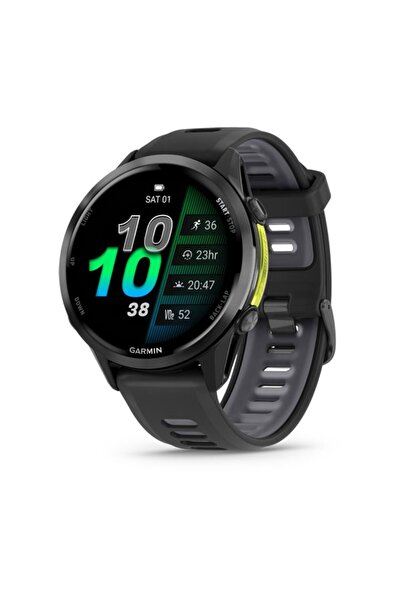 Garmin Forerunner 970 - Karbon Gri DLC Titanyum Siyah | Gri