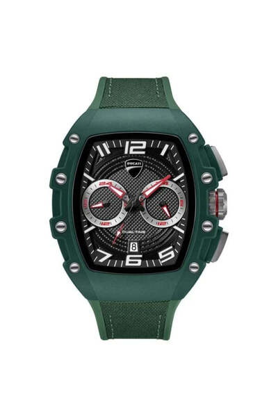 Ducati Quartz Multifunction Black Dial Analog Men's Watch