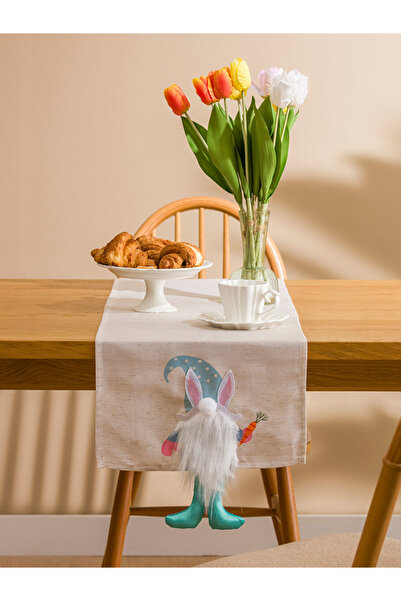 LC Waikiki Three-Dimensional Dwarf Figure Table Runner 35X150 cm