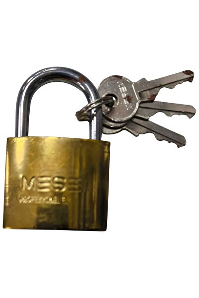 Meşem Asma Ki̇li̇t Sari Kisa 38 mm