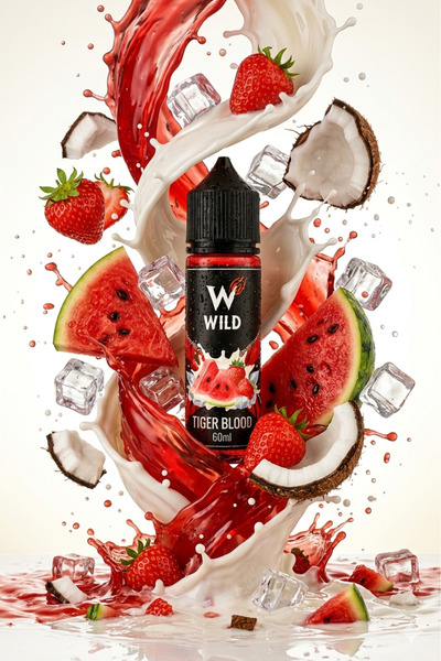 WILD Tiger Blood 30ml Premium Likit Aroma - Dinlendirilmiş Hazır Mix Aroma - ...