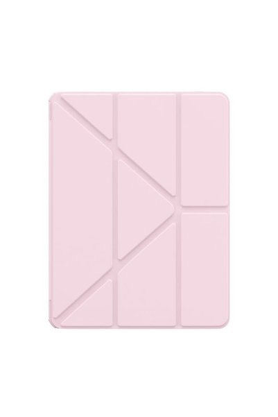 Baseus Husă magnetică minimalistă pentru iPad Air 13 inch /2024/2025/ roz deschis