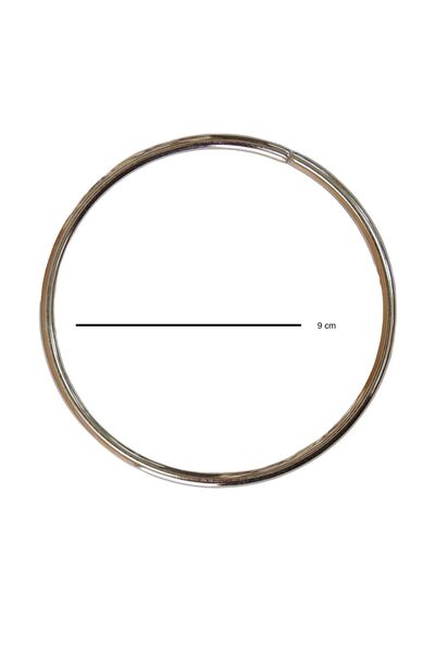 MarifetDükkan 9 cm Metal Ring Bag Cows / 2 Pieces