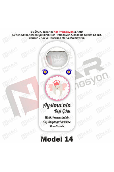 Nar Promosyon 30 Adet Mıknatıslı Dik, Uzun Açacak Magnet - Ambalaj Hediyeli -...