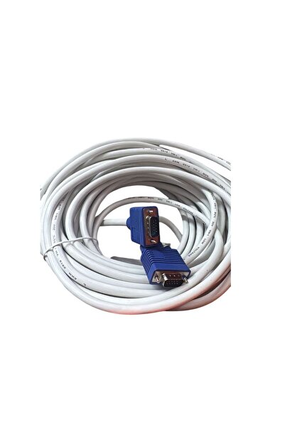 HAING كيبل في جي اي ذكر ذكر 15 متر ابيض عالي الوضوح