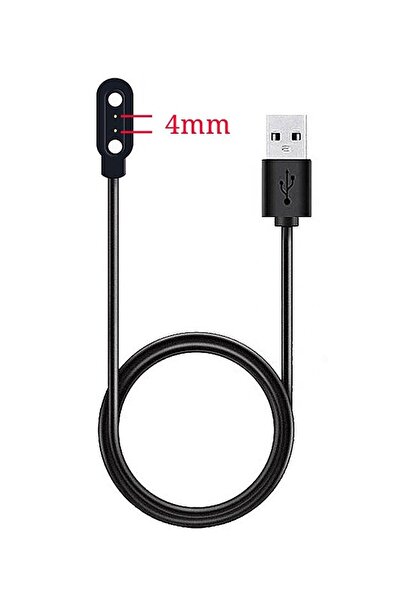 ucuzmi Watch 6 Akıllı Saat Şarj Kablosu W26 - W26 - Hw16 - Hw12 Uyumlu Akıllı...