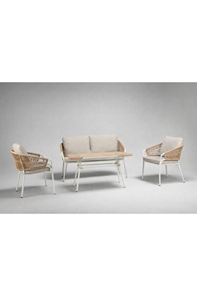 Divona Home PALMERA BAHÇE BALKON TAKIMI (2+1+1+MASA)