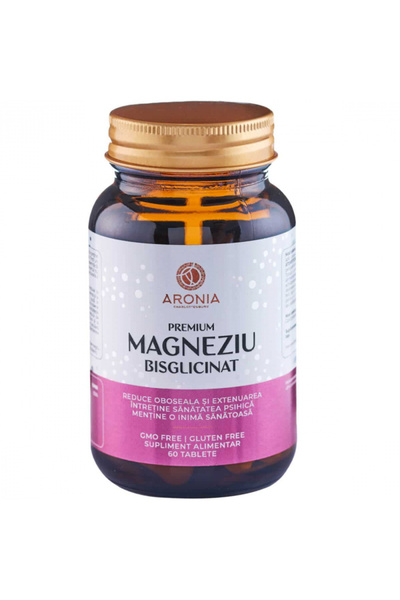 Premium Magnesium Bisglycinate — 60 Tablets