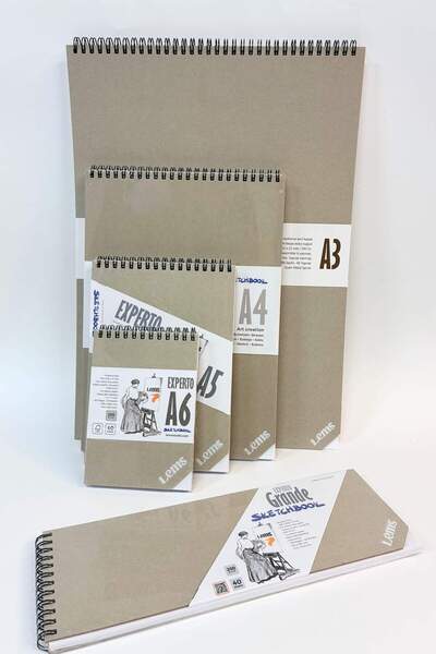 Lemsstudio Experto 200gr. setEX 5li SET A3-A4-A5-A6-GRANDE (SKETCHBOOK) Eskiz...