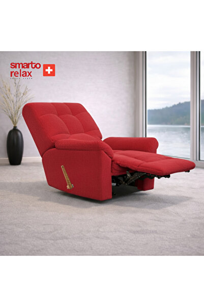 Smarto relax Smarto-Ticino Manuel Mekanizmalı ayak uzatma TV Koltuğu Berjer