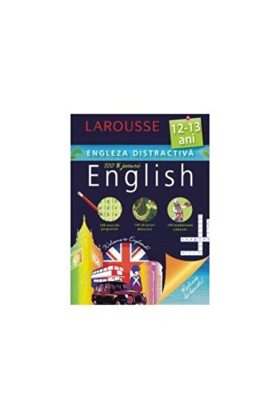 Editura Meteor Press Larousse. Engleza distractiva 12-13 ani, Larousse