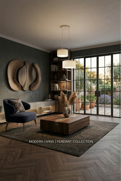 Findify Store Lüks Beyaz Renk 2'li Modern Dekoratif Salon, Oturma Odası ve Mu...