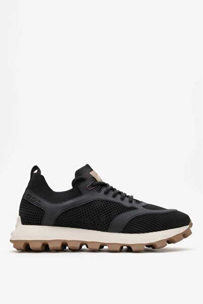 MARCOMEN 21326 152-21326 Deri Sneaker Ayakkabı Siyah Beyaz Günlük Ayakkabı