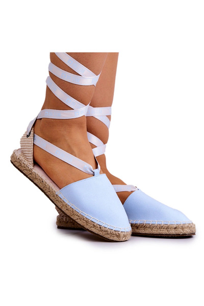 Big Star Shoes Women's Tied Espadrilles Big Star JJ274863 Blue 37