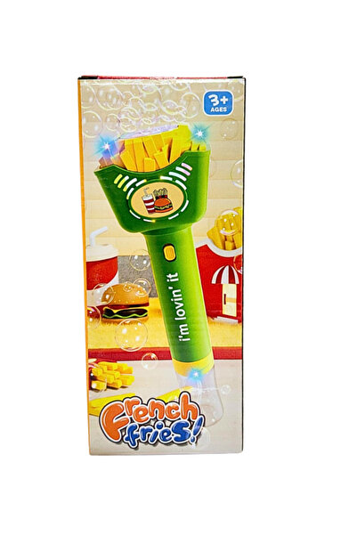 Blaster Water Verde Automat Baloane de Sapun French Fries , Bubble pentru Copii