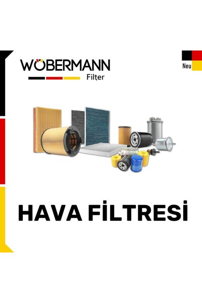 Wöbermann فلتر هواء لسيارة فولكس فاجن باسات B5 2.8 V6 سينكرو/4موشن 1996-2000 ...