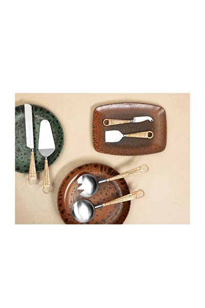 Porland Hena Rattan 6 Parça Sunum Seti