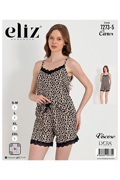 MYS GRUP TEKSTİL Set pijamale cu bumbac nasturi 7272