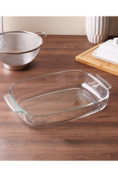 Broart 30cm borosilicate glass baking tray