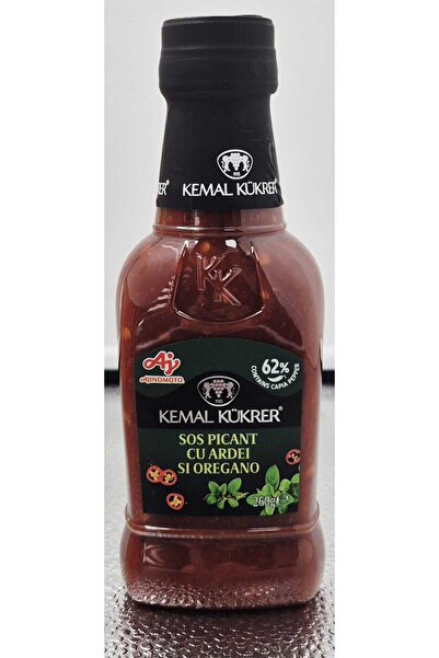 Kemal Kükrer Sos Picant cu Ardei si Oregano 260 gr