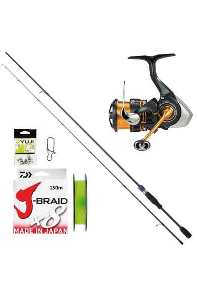daiwa Legalis RF 228 CM 1-12 GR Kamış - Legalis 2000 D Makina - Lrf Set