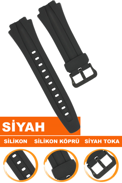 COBRA Aq160-Aq163 Watch Compatible Silicone Watch Band Strap Cs