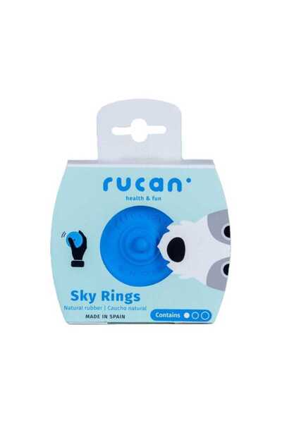 Rucan RUBBER DISC FOR DOGS-BLUE