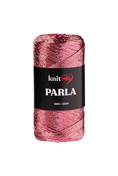 knitme Parla 100 Gram 235 Metre Simli İp - Paketleme İpi - Süs İpi