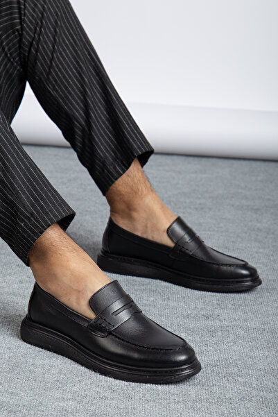 maximoda Genuine 100% Leather , Loafers Leather Laceless Shoes