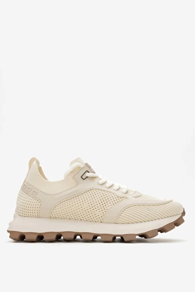 MARCOMEN 21326 152-21326 Δερμάτινα παπούτσια sneaker Μπεζ καθημερινά παπούτσια