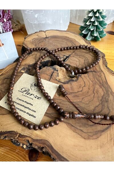 parze doğaltaş سبحة خشب القرفة 99 حبة 4 مم