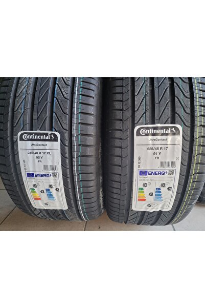 Continental 245/40r17 - 225/45r17 Ultra Contact Set Olarak (4 ADET) A Serisi ...