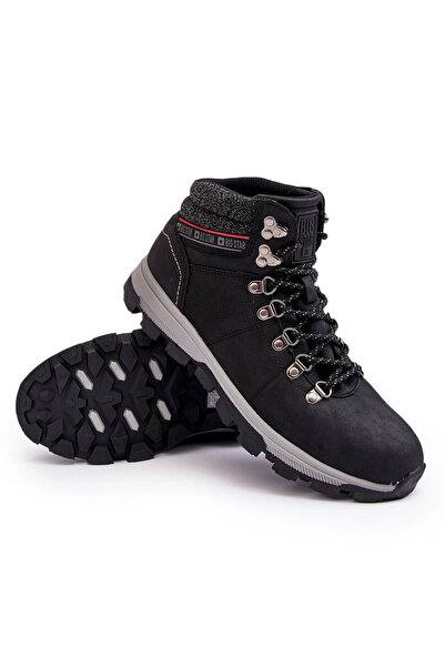 Big Star Shoes Încălțăminte de trekking pentru bărbați Big Star KK174215 Negr...