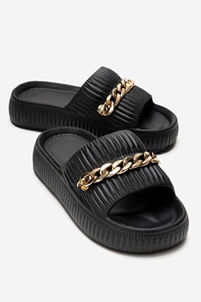 waykon Леки, меки, стилни, удобни и уютни ежедневни пантофи с верижка