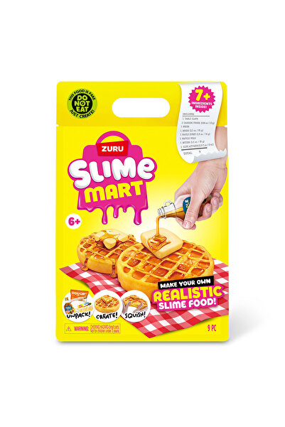 Noname Set de joaca cu slime seria Shopping Bag &minus; Vafe belgiene, Sl...