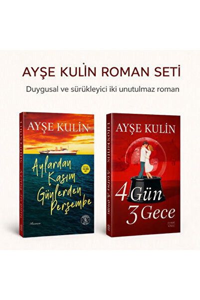 Everest Yayınları Aylardan Kasım Günlerden Perşembe&4 Gün 3 Gece Ayşe KULİN R...