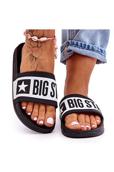 Big Star Shoes Papuci clasici pentru femei Big Star LL274739 Negru 36
