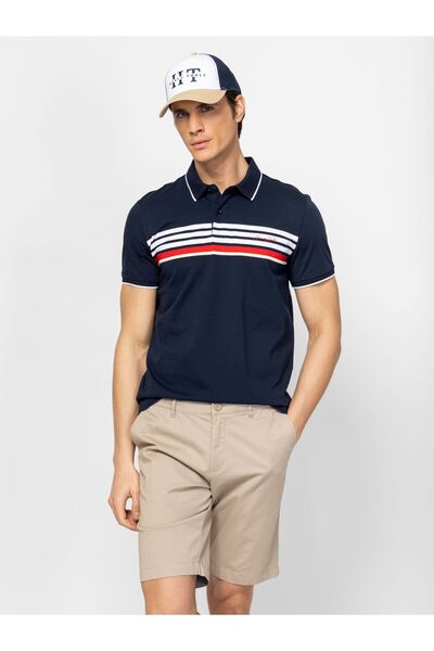 Heavy Tools Tricou polo pentru bărbați, DENILOS NAVY M