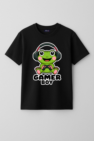 mixxi fashion Gamer Boy Gamer Men's Youth Printed Short Sleeve T-Shirt (Ages ...