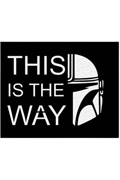 Vivatechnix Decorațiune de perete metalică Krodesign KRO-1149 Aceasta este calea