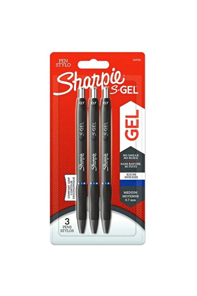 Sharpie Gel albastru S - 3 buc.