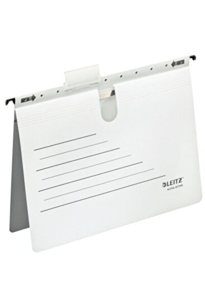 Leitz Dosar suspendat A4, carton 225g/m², set 5 buc., Alpha Active - alb