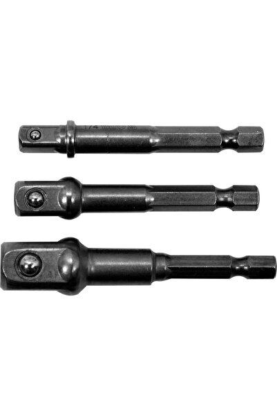 yato Drill Adapter Set 1/4 3/8 1/2" YT-04685