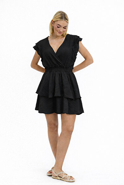 Heaven Ephesus Rochie de damă - Rochie Muslin Side cu spatele gol - 3110