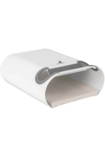 Maclean Suport de perete MC-466 pentru bicicletă, alb