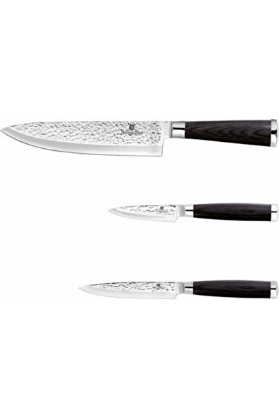 Berlinger Haus Oțel inoxidabil/lemn, argintiu/roșu