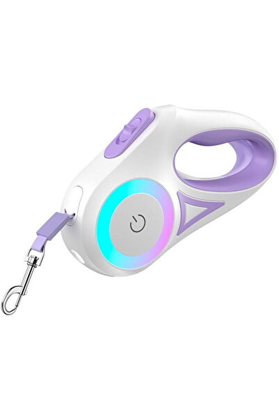ROJECO 3M Automatic Retractable Dog Leash (purple)